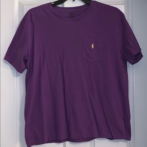 Soft purple polo